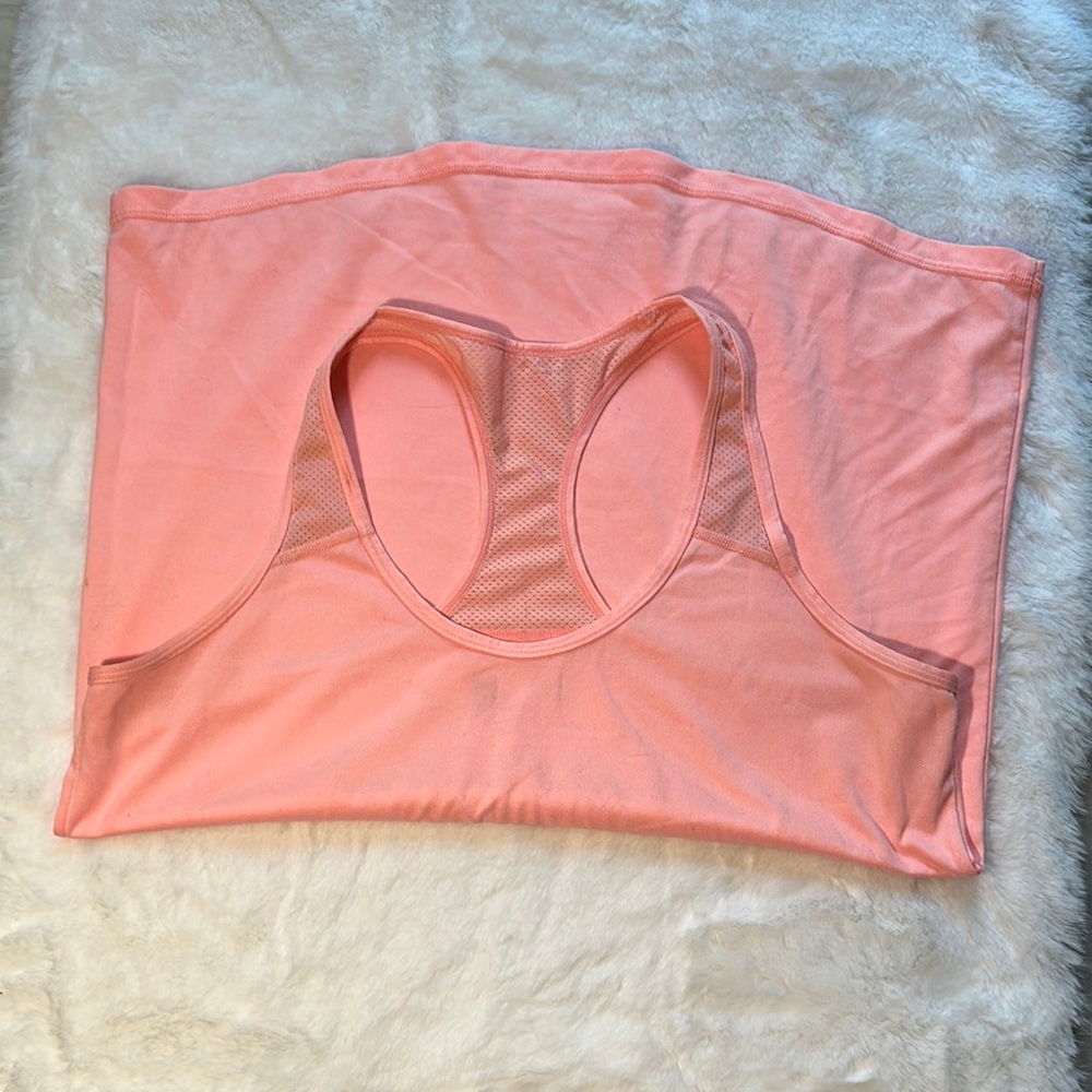 4/$20 🙈 Xersion Pink Sports Racerback Athletic Tank PTP 20-23" has stretch